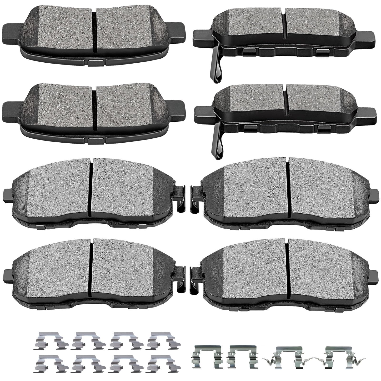 SCITOO front ceramic brake pads for smooth stops and reduced noise