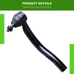 SCITOO front inner tie rod end supports stable alignment and smoother steering