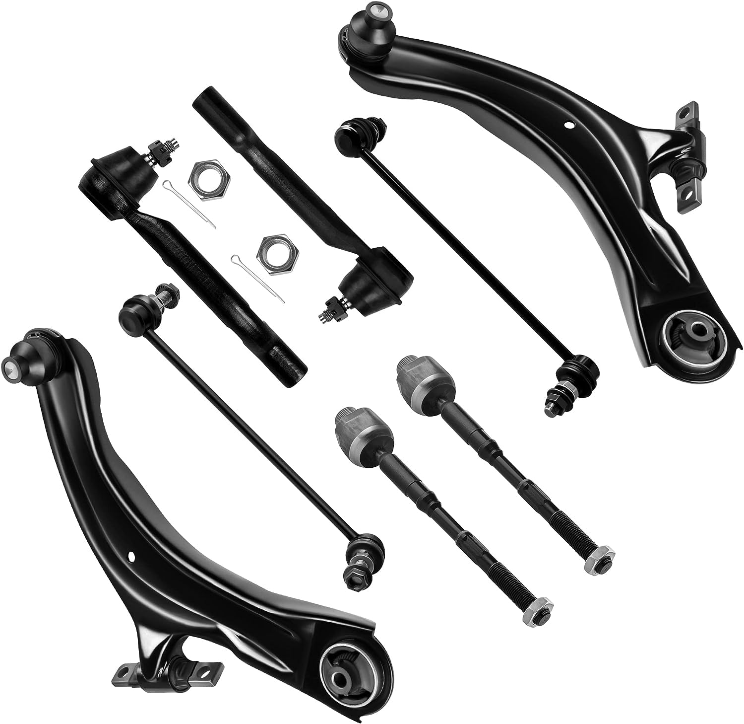 SCITOO front lower control arm with ball joint on driver side improving steering feel for Rogue