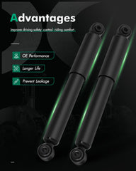 SCITOO gas charged rear shock for RAV4 boosts stability for 2006-2012 models