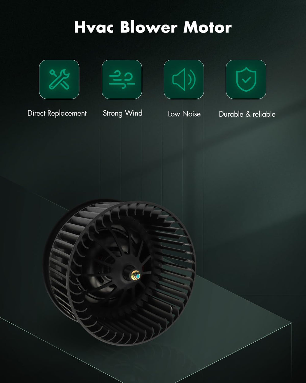 SCITOO blower motor front cage detail enhances fan stability