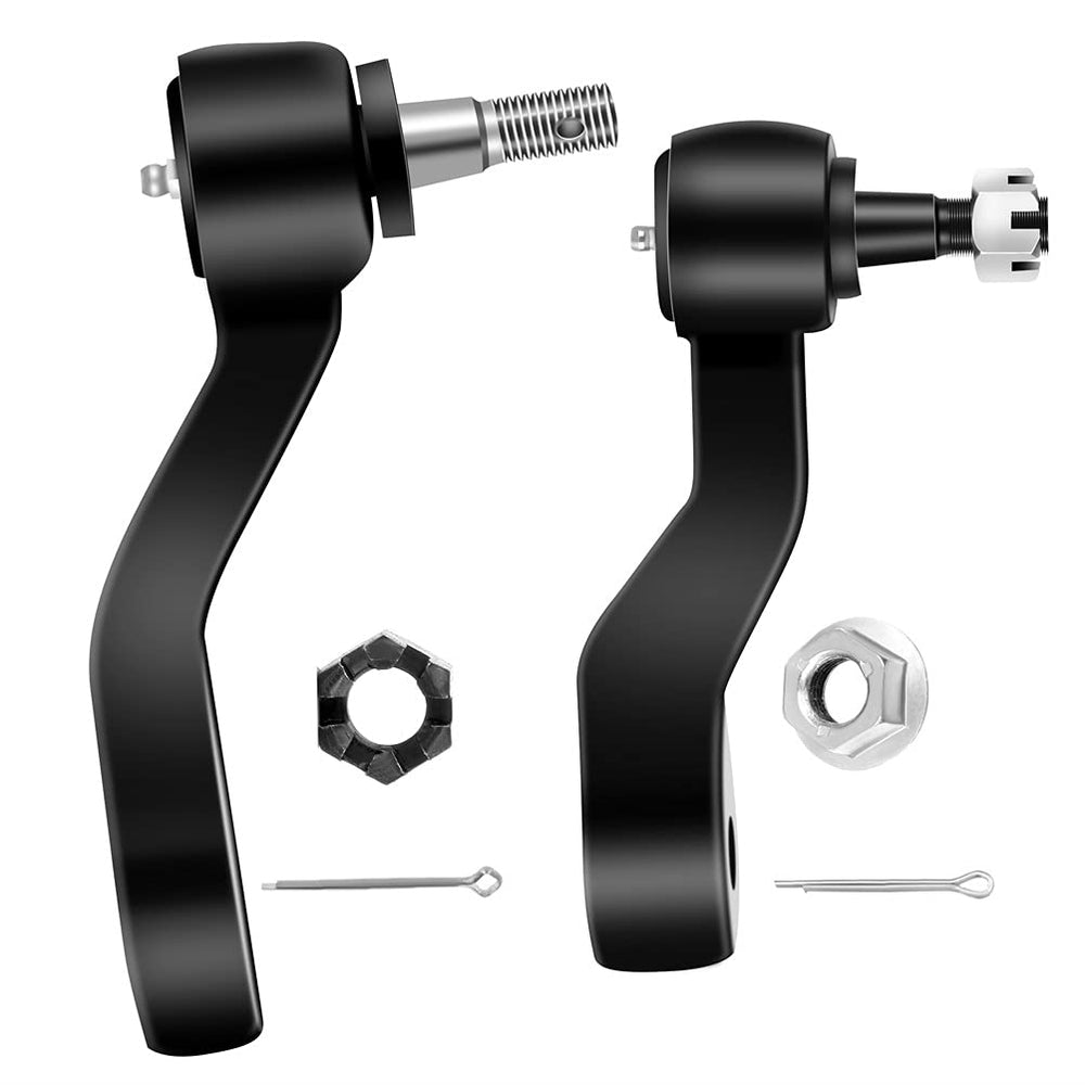 SCITOO idler arm front view highlighting rugged build for Silverado steering stability.