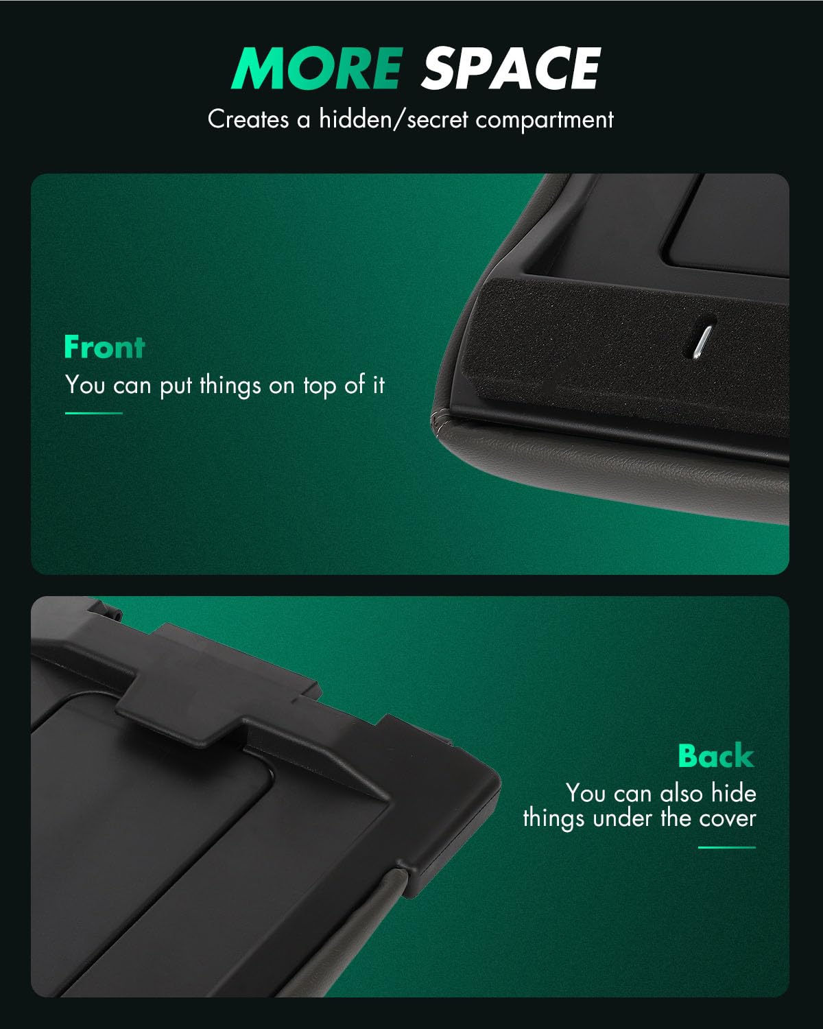 SCITOO microfiber leather skin detail emphasizing easy wipe maintenance.