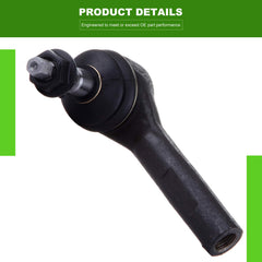 SCITOO outer tie rod end closeup with durable construction