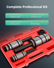 SCITOO medium pipe expander shown ready to widen mid-size exhaust openings