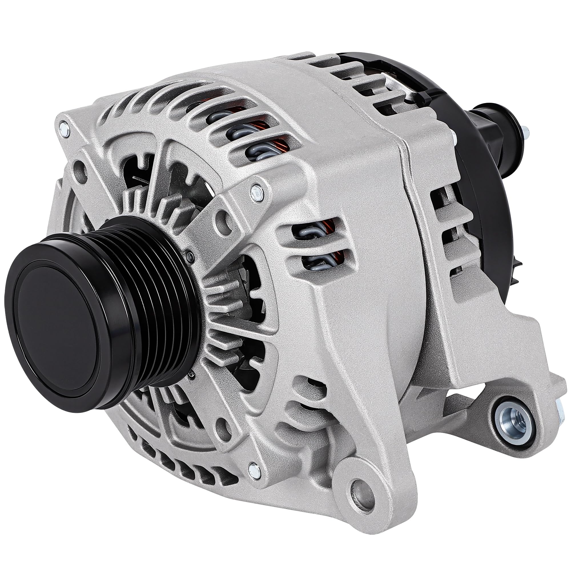 SCITOO Ram alternator front view showing compact high-output design