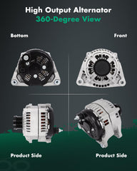 SCITOO Ram alternator pulley close-up highlighting efficient power delivery