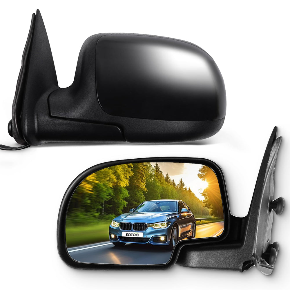 SCITOO left side view mirror for 1999-2006 Silverado, improved rear visibility for towing