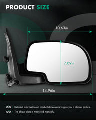 SCITOO mirror pair packaging showing complete replacement set