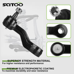 SCITOO suspension kit 2pc packaging ready for GM truck installation.