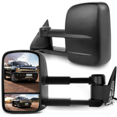 SCITOO towing mirror left side offers improved rear visibility for safer lane changes.