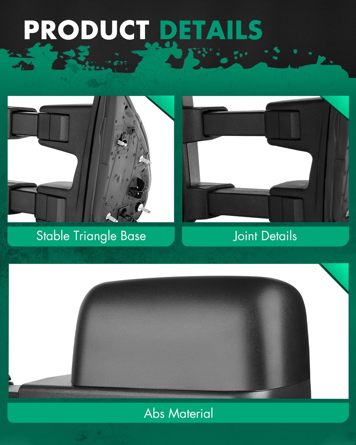 SCITOO wide-visibility mirror reduces blind spots for confident driving