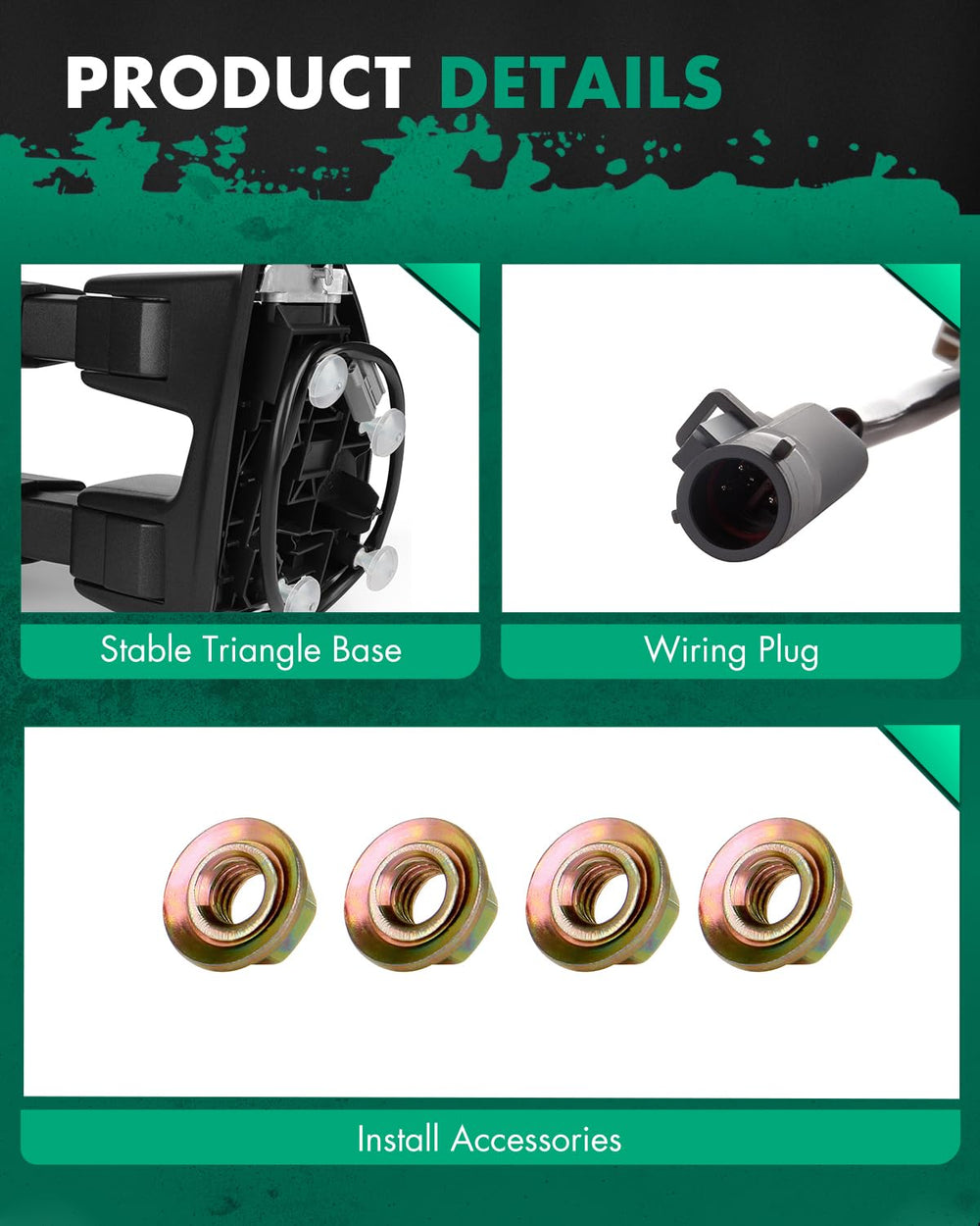 SCITOO wide viewing angle for safe lane changes while towing