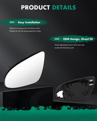 SCITOO Yaris passenger mirror glass for urban driving visibility