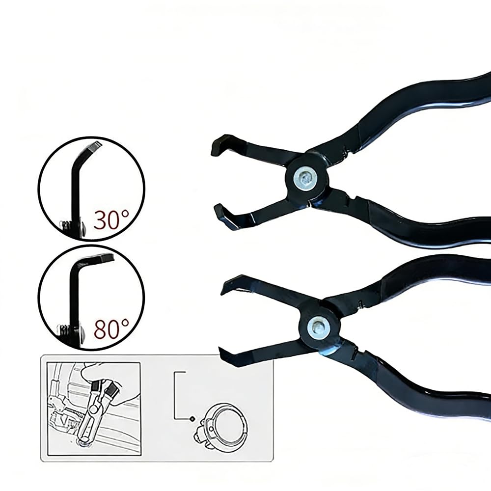Sclwlkeyxgs spring-loaded clip-removal tool reduces hand fatigue.