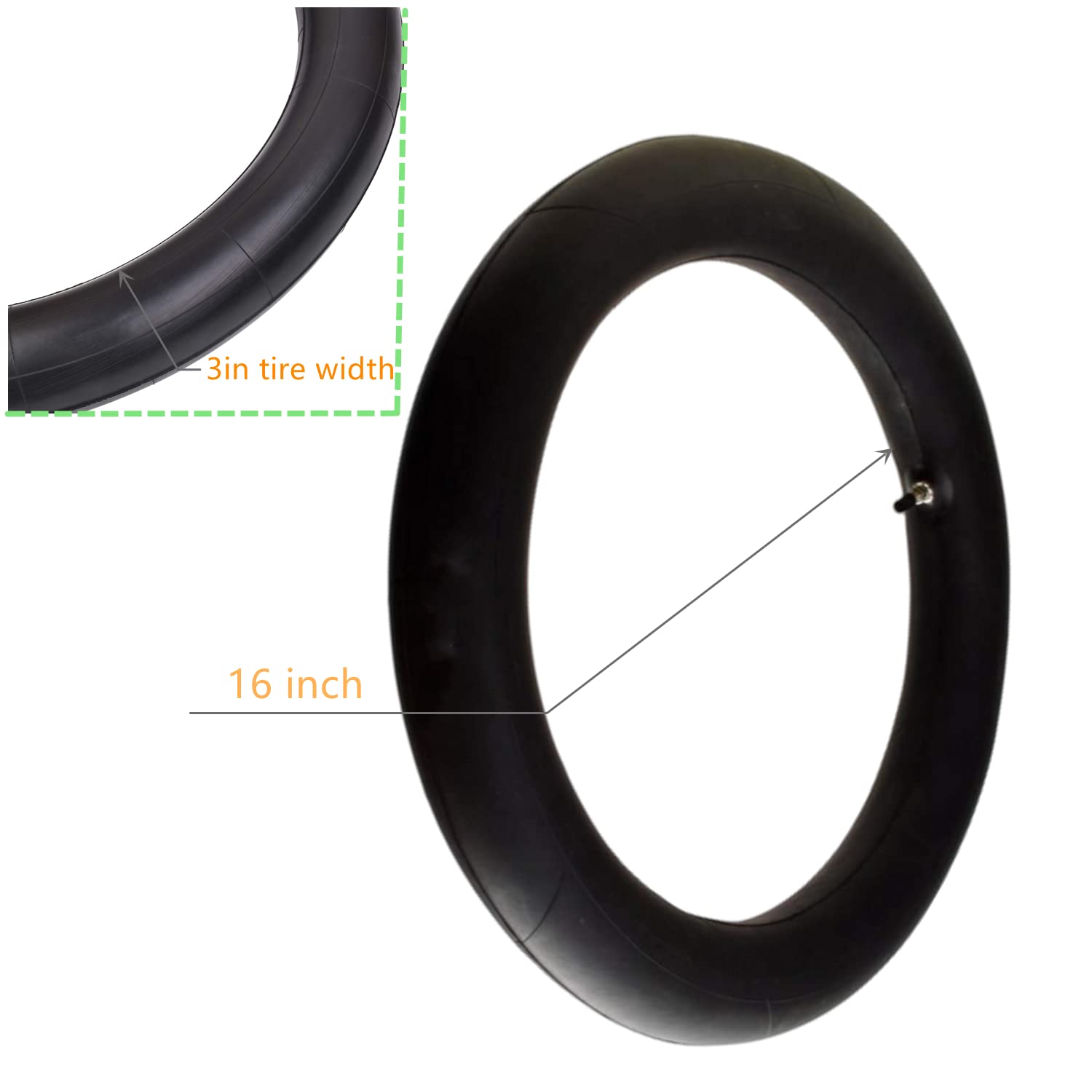 Scooter Parts Palace 2mm rubber resists punctures and harsh conditions