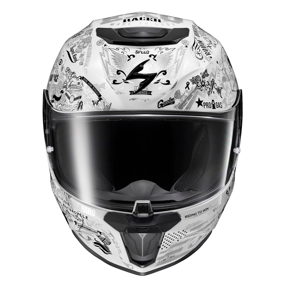 ScorpionEXO O-R330 aero-ventilation channels keep you cool on rides.
