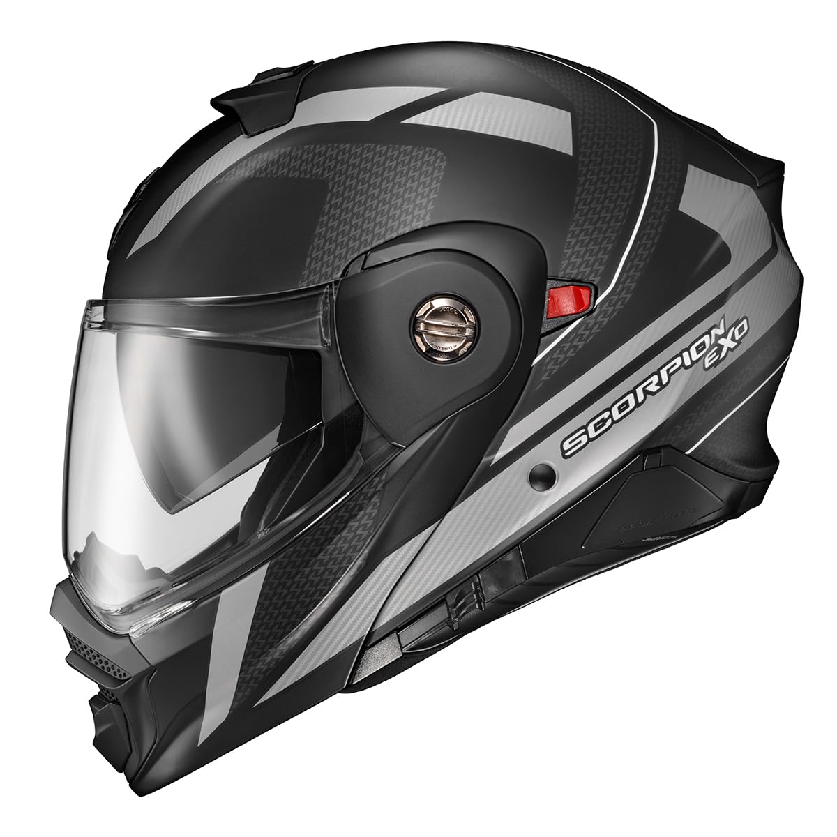 Retractable SpeedView sun visor provides shade on sunny rides.