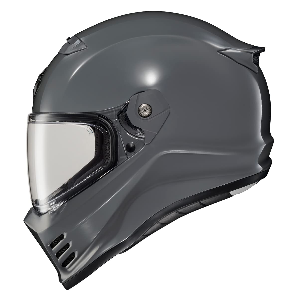 ScorpionEXO Covert FX helmet side view highlighting ventilation for everyday riding.