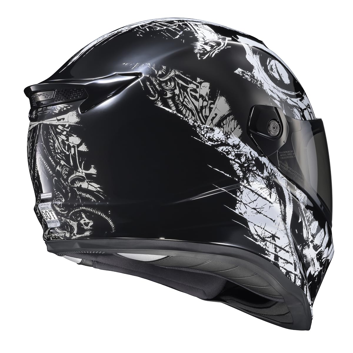 ScorpionEXO Covert FX shield removal is tool-free.