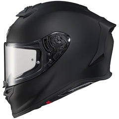 ScorpionEXO R1 Air matte black front view highlighting aerodynamics