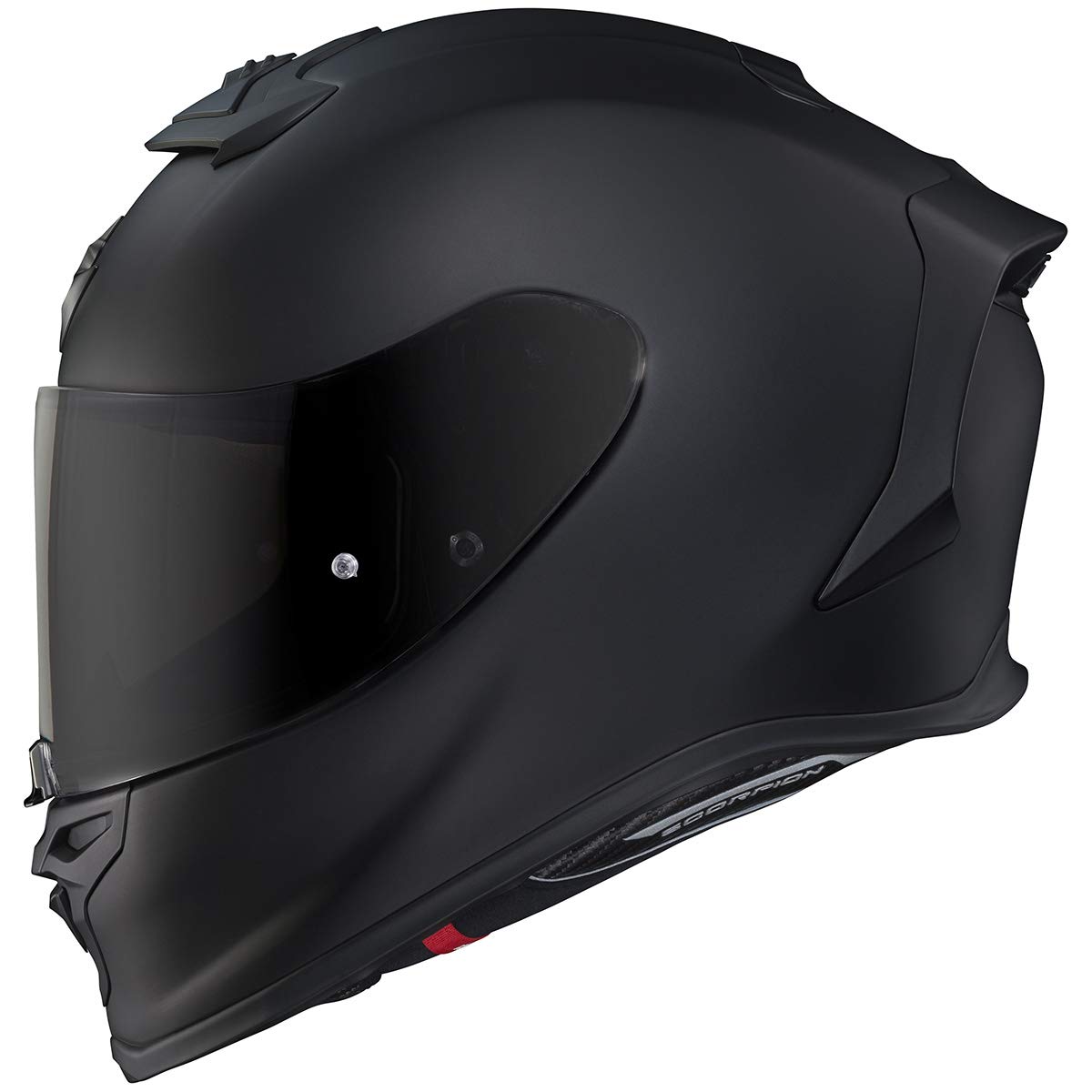 Pinlock-ready shield installed on ScorpionEXO R1 Air helmet for clear vision.