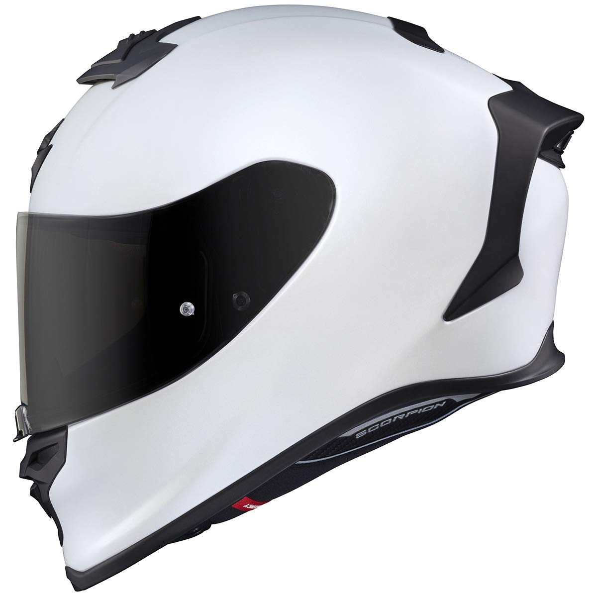 ScorpionEXO R1 Air interior with KwikFit for eyeglass-friendly comfort