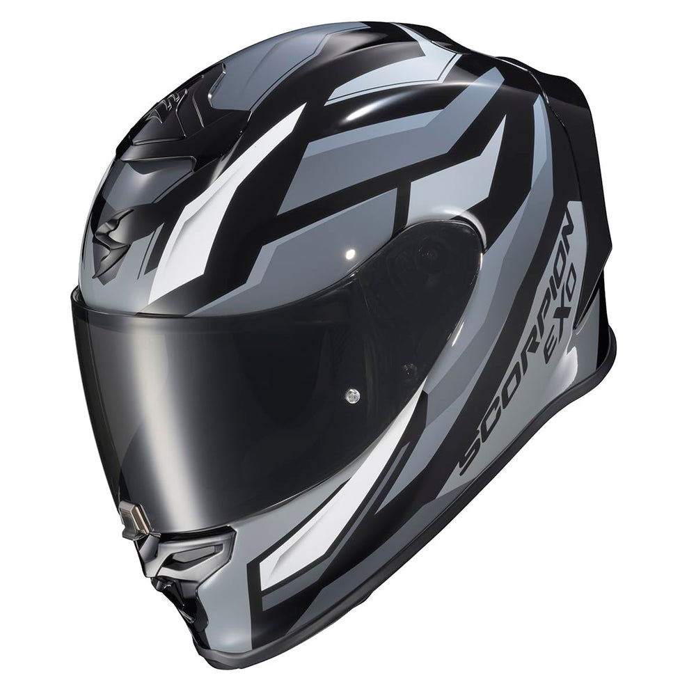 ScorpionEXO R1 Air interior pockets highlighting Bluetooth speaker readiness