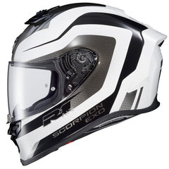 ScorpionEXO R1 Air helmet shell with aero design reduces drag for smoother rides.