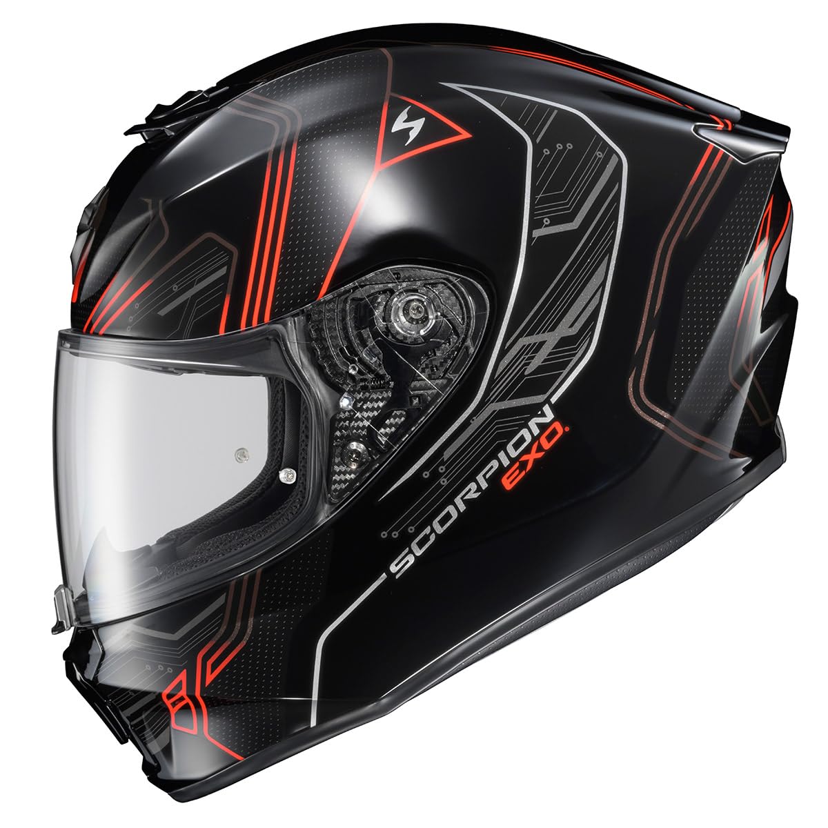 ScorpionEXO R330 full-face helmet with aero-ventilation for cooler rides