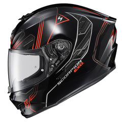 ScorpionEXO R330 full-face helmet with aero-ventilation for cooler rides