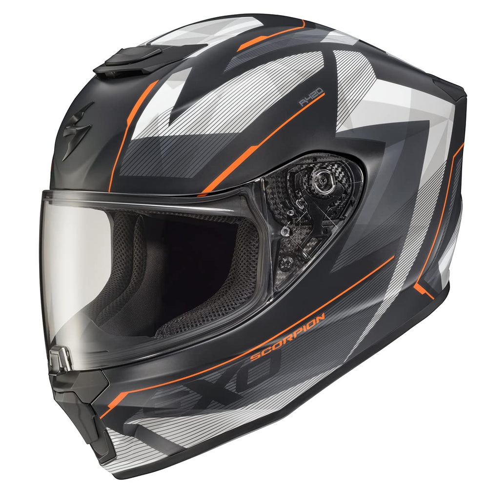 ScorpionEXO R420 Engage anti-fog shield with UV protection