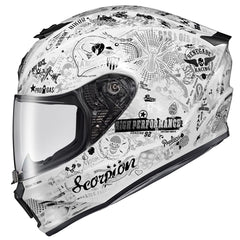 ScorpionEXO R420 full-face helmet with sleek shell design for protection and comfort