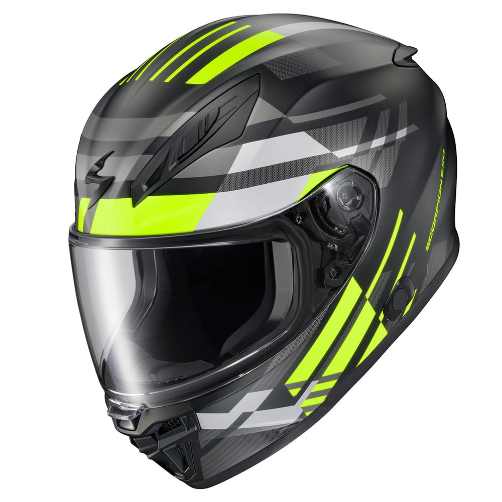 ScorpionEXO R430 side profile showing aerodynamic shell design