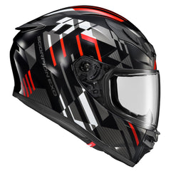 ScorpionEXO R430 interior liner view featuring removable, washable comfort for easy care.