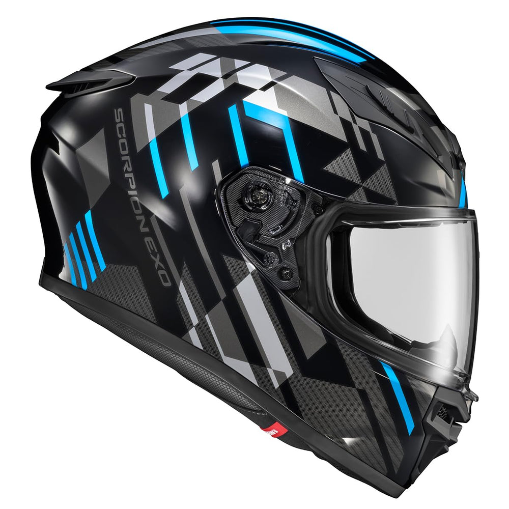 ScorpionEXO R430 interior moisture-wicking liner for all-day comfort