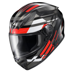 ScorpionEXO R430 Paradox Red ventilation system showing cooling paths