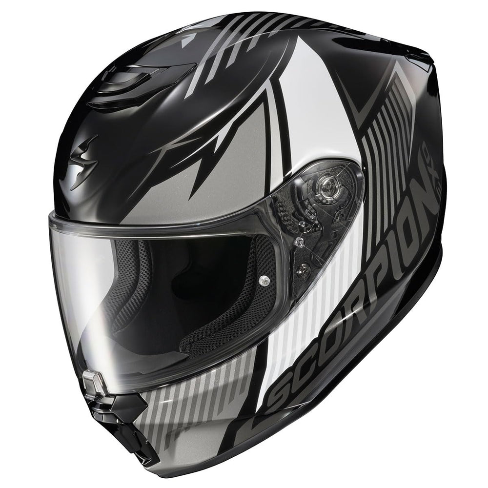 ScorpionEXO RR330 side view showing ventilation and secure fit for long rides