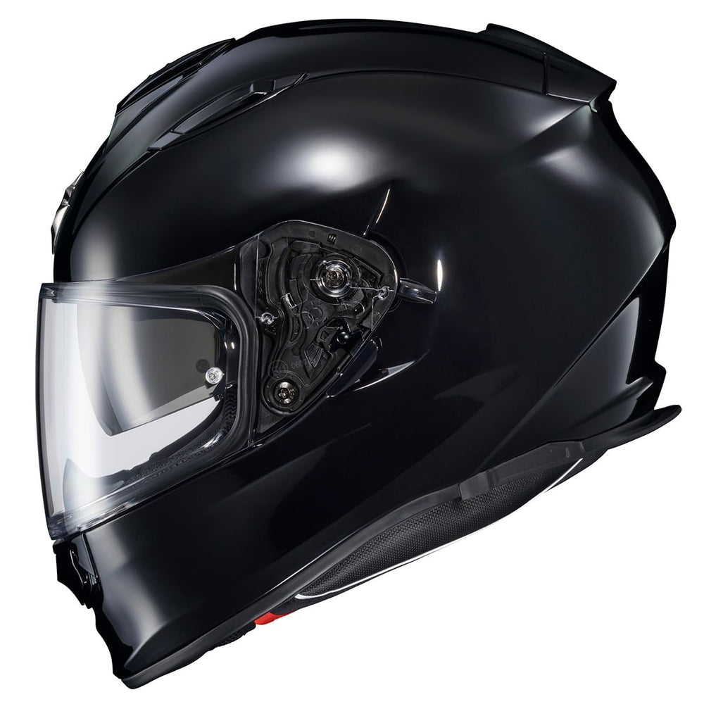 ScorpionEXO Ryzer helmet front view with secure shield.
