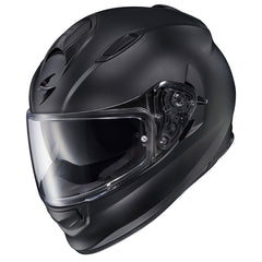 ScorpionEXO Ryzer helmet side profile highlighting the streamlined shape and integrated air vents for comfort.