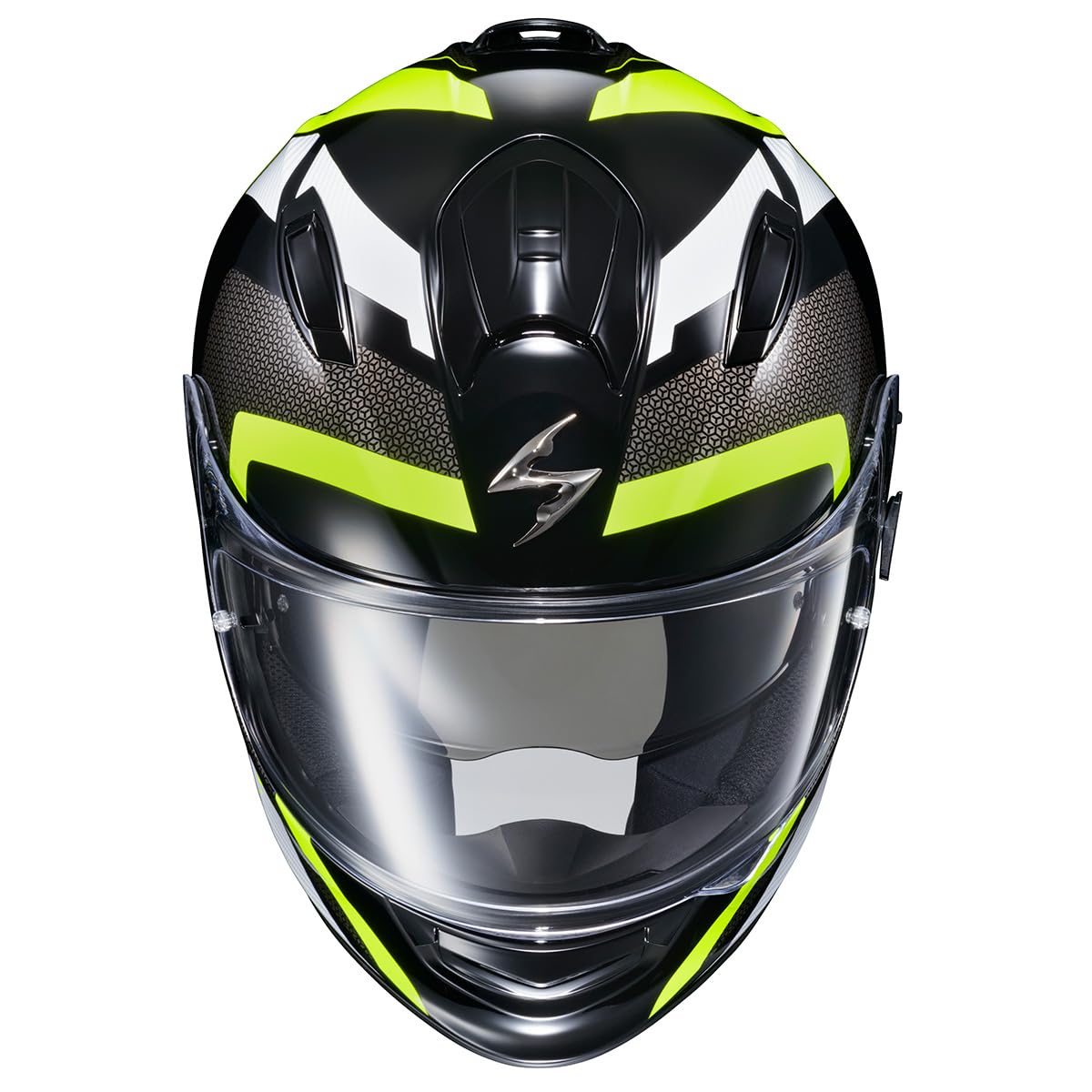 ScorpionEXO Ryzer helmet top ventilation highlights airflow design