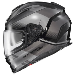 ScorpionEXO Ryzer shell close-up highlighting the polycarbonate construction