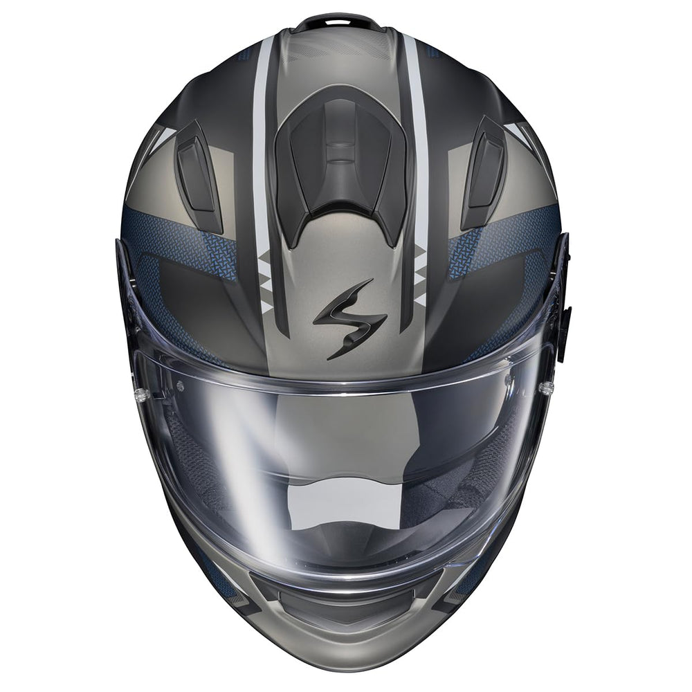 Retractable sun visor on Ryzer to reduce glare