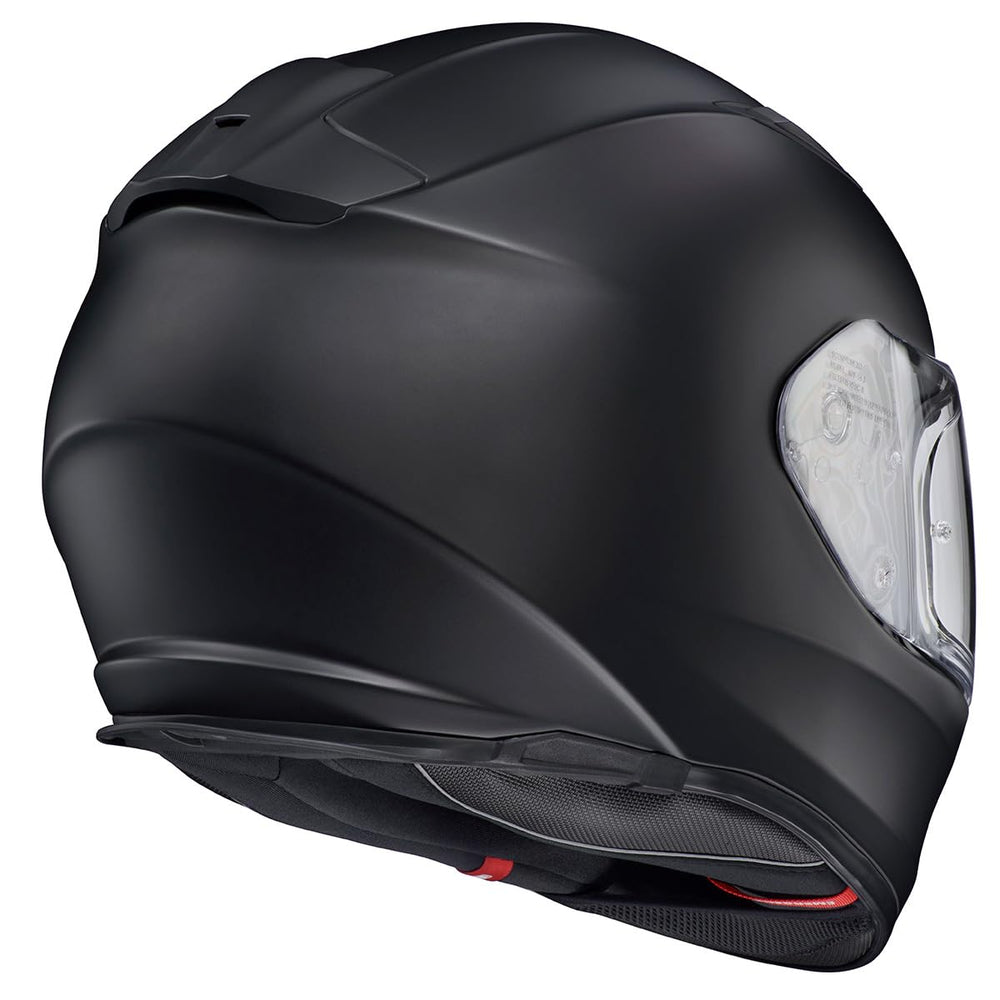 ScorpionEXO Ryzer ventilation and wind noise reduction through vents and aero skirt.