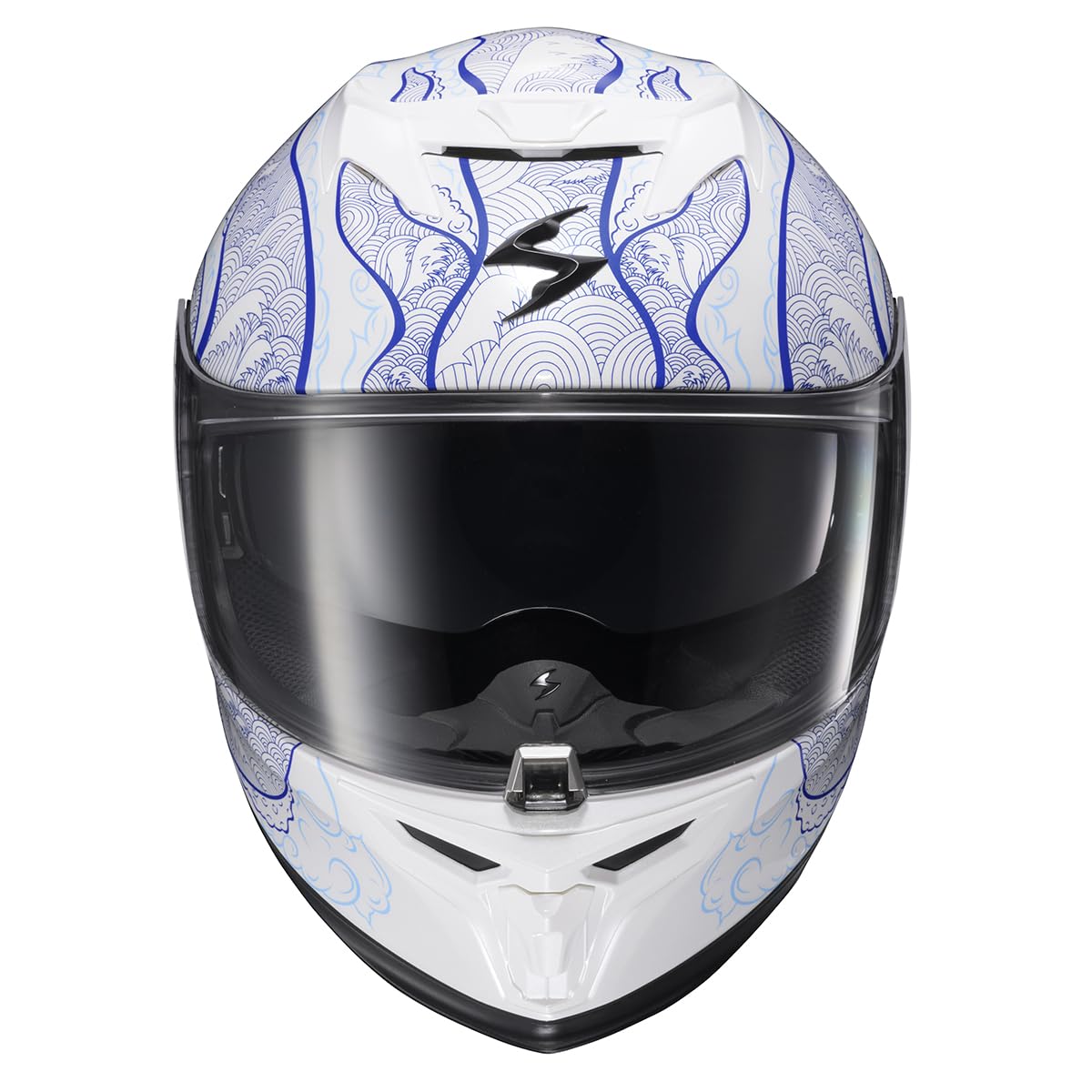 ScorpionEXO T520 Everclear shield with sun-visor boosts visibility