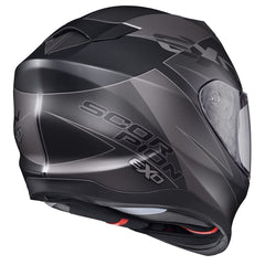 ScorpionEXO T520 speaker pockets illustrate Bluetooth compatibility for on-road calls.