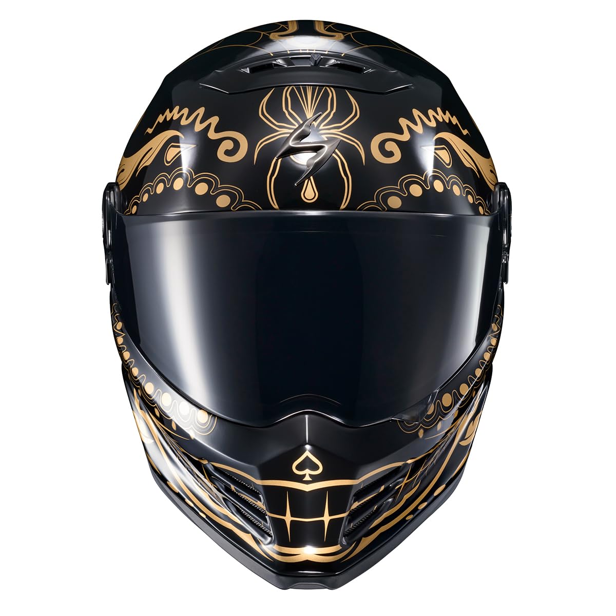 ScorpionEXO Covert FX gold gloss finish adds high-visibility style on highways
