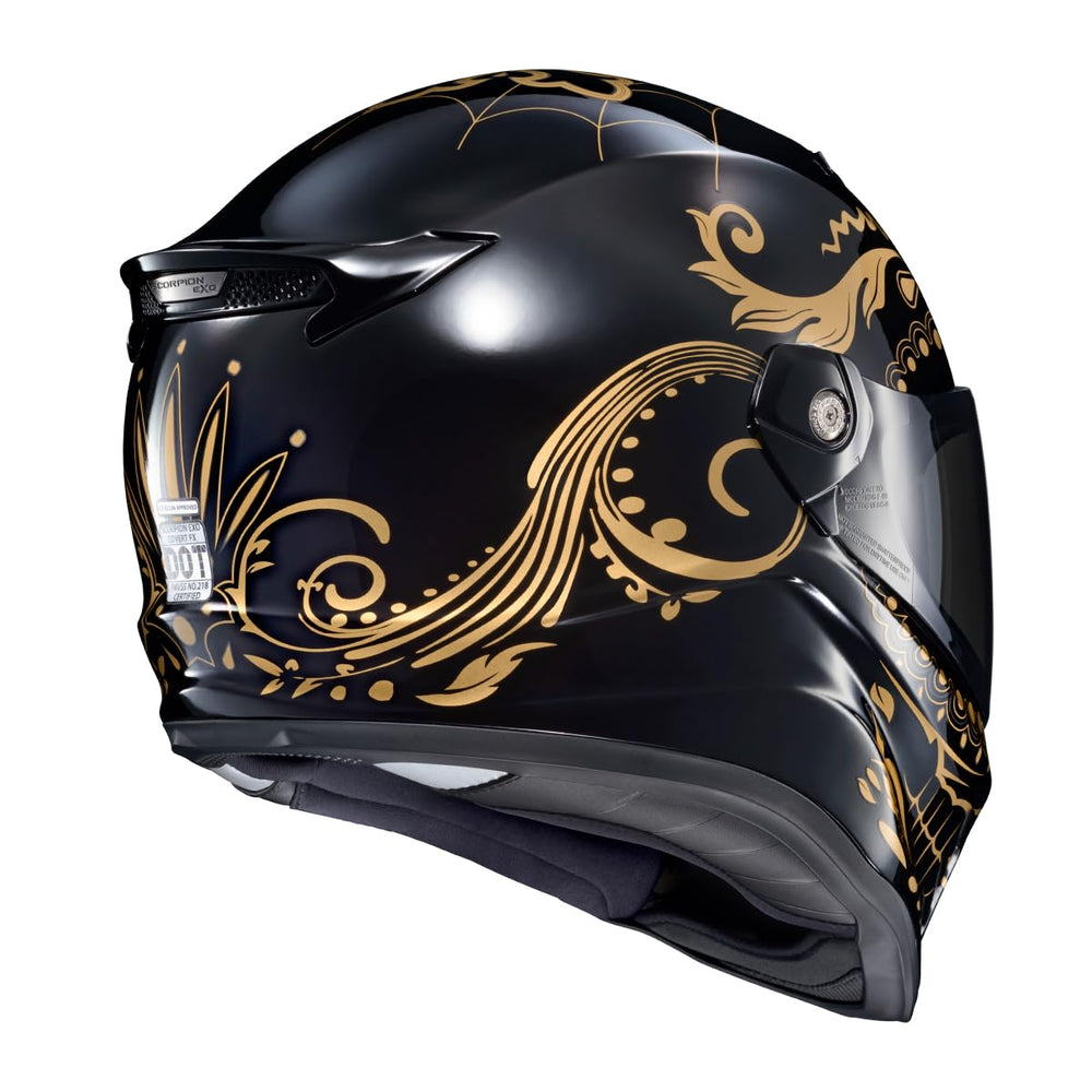 ScorpionEXO Covert FX KwikWick liner keeps you cool and dry