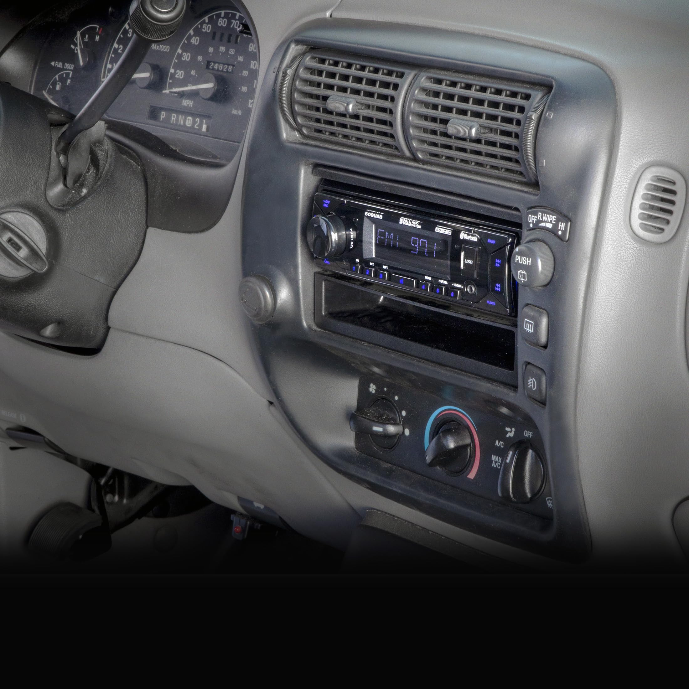 Scosche FD1327B compatibility guide-friendly dash kit for standard radios