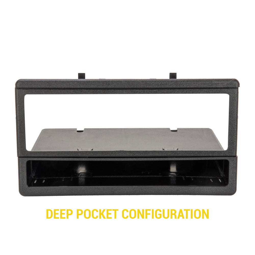 Scosche FD1327B factory-look dashboard integration for polished cabin